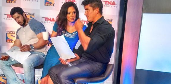 HVR Sports   tna india pro wrestling 576x285 TNA Wrestling stars in India – TNA Tour of India 2015